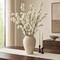 36" Artificial Gladiolus Stem – White Floral Spray for Vase Arrangements & Home Décor